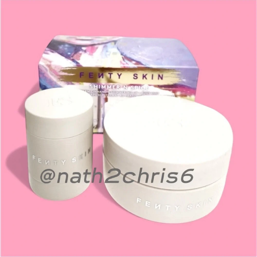 FENTY Skin Shimmer N Spice lip and body duo & Cherriez Gone Bad Lmt Ed. Sets New